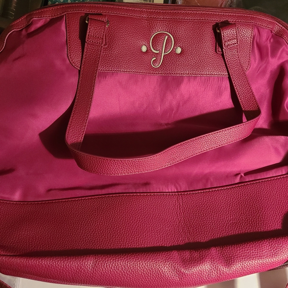 Jewell thirty-one Pink tote, overnight bag.